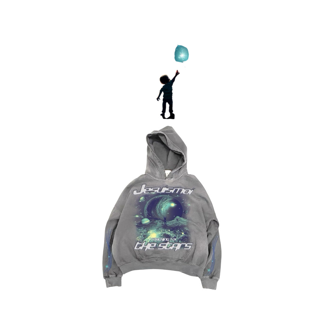 Reaching for the stars hoodie